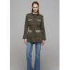 PARKA MILITAR BOLSILLOS CRISTALES